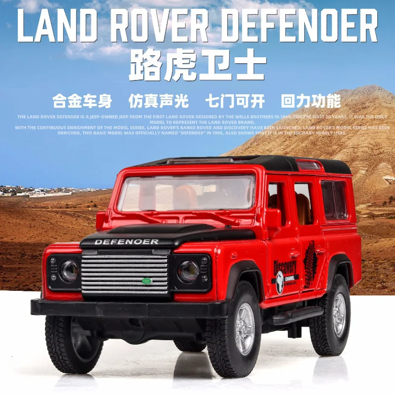 NICCE 1:32 Land Rover Defender Off-road Vehicle Alloy Car Model Diecast Toy Vehicles Metal Car Model Collection Kids Gift A271
NICCE 1:32 Land Rover Defender Off-road Vehicle Alloy Car Model Diecast Toy Vehicles Metal Car Model Collection Kids Gift A271
