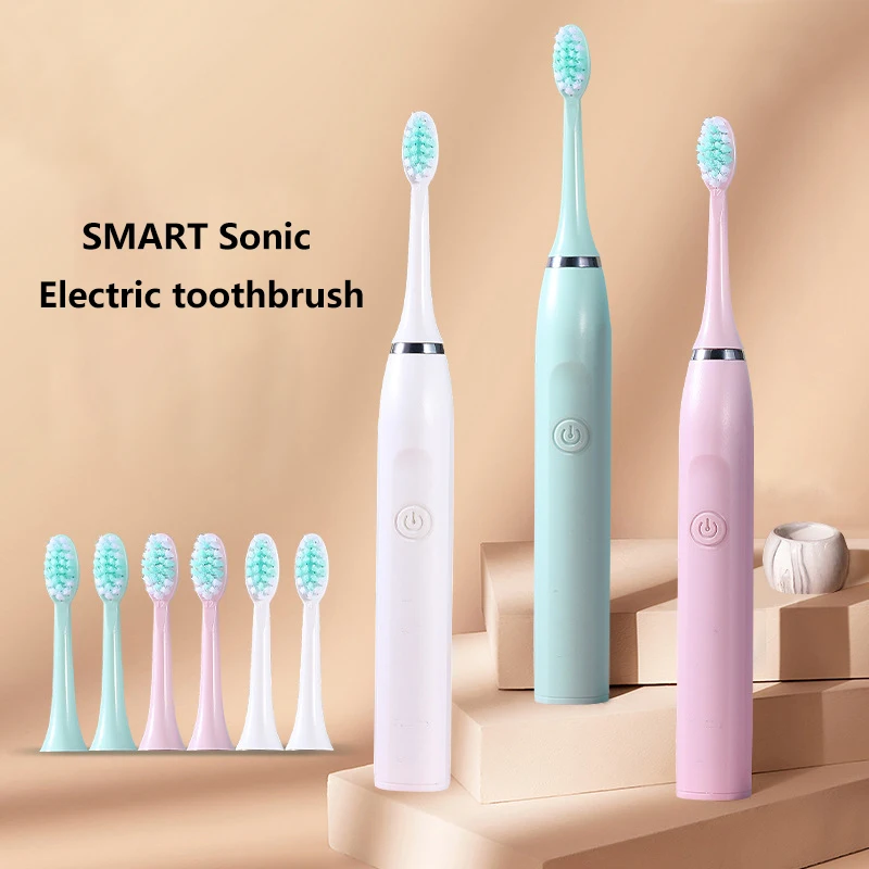 Edieu Electric Toothbrushes for Adults Kid Smart Timer Whitening Toothbrush IPX7 Waterproof Replaceable AA Battery Version Gift
Edieu Electric Toothbrushes for Adults Kid Smart Timer Whitening Toothbrush IPX7 Waterproof Replaceable AA Battery Version Gift