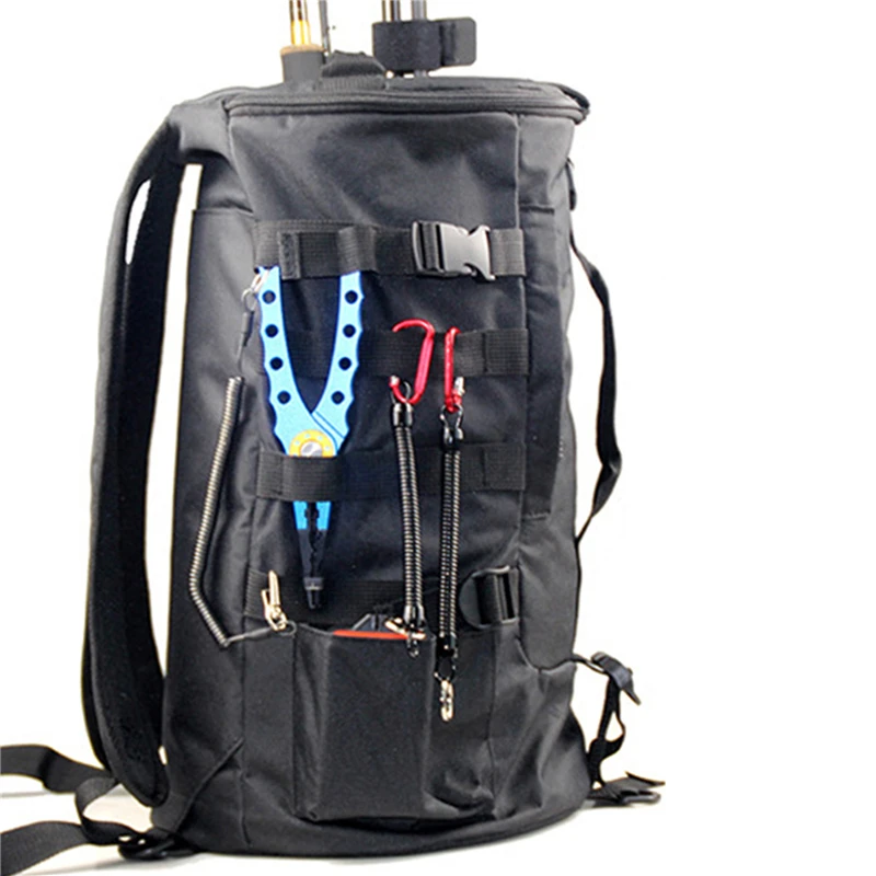 Fishing Bag Folding Cylindrical Large Capacity Fishing Tackle Backpack Tackle Storage Bags Travel Carry Bag
Fishing Bag Folding Cylindrical Large Capacity Fishing Tackle Backpack Tackle Storage Bags Travel Carry Bag