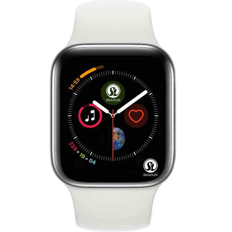 Смарт-часы серии 6 с Bluetooth для Apple Watch iPhone Android не (красная кнопка) |