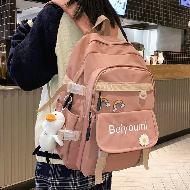 Travel Women Book Backpack Waterproof Nylon School Bag Girl Kawaii Student Backpack Laptop Female Fashion Bag Ladies Trendy 50
Travel Women Book Backpack Waterproof Nylon School Bag Girl Kawaii Student Backpack Laptop Female Fashion Bag Ladies Trendy 50