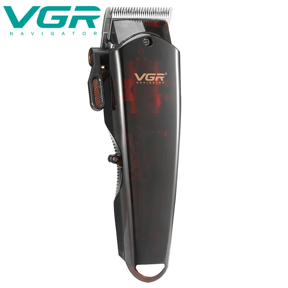 

VGR V165 Hair Clipper Personal Care Professional Electric Translucent USB Rechargeable Trimmer For Men Clippers Barber VGR 165