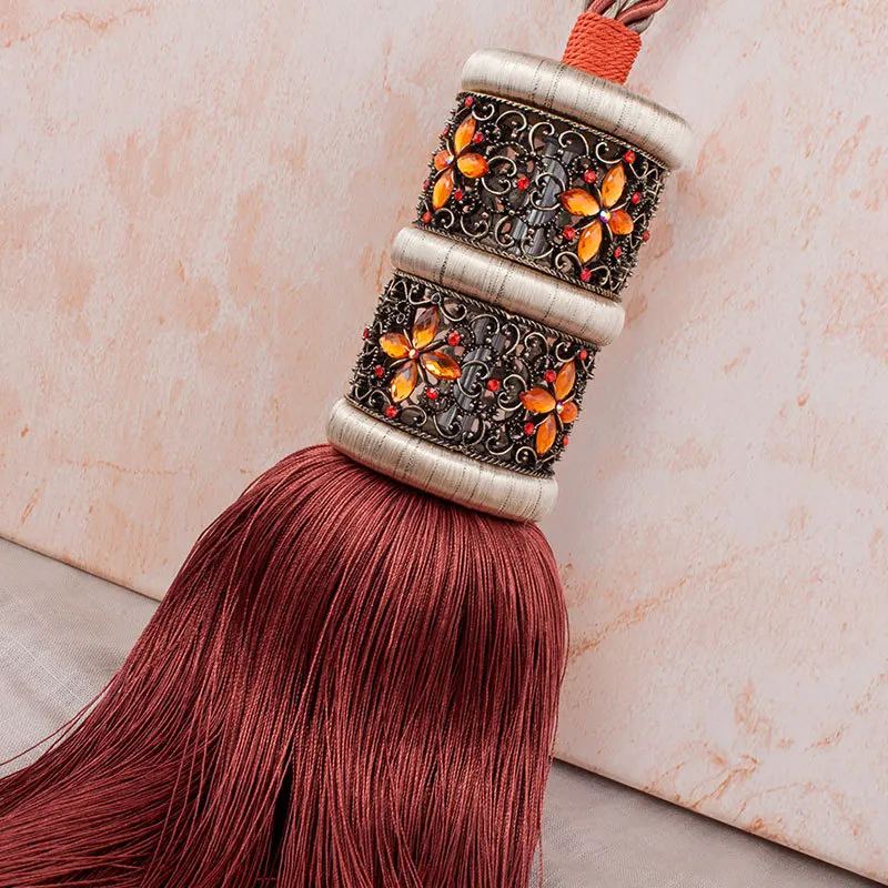 European High-grade Curtain Hanging Ball Retro Carved Curtains Tassels Curtain Tiebacks Bandages Brushes Curtain Accessories
European High-grade Curtain Hanging Ball Retro Carved Curtains Tassels Curtain Tiebacks Bandages Brushes Curtain Accessories