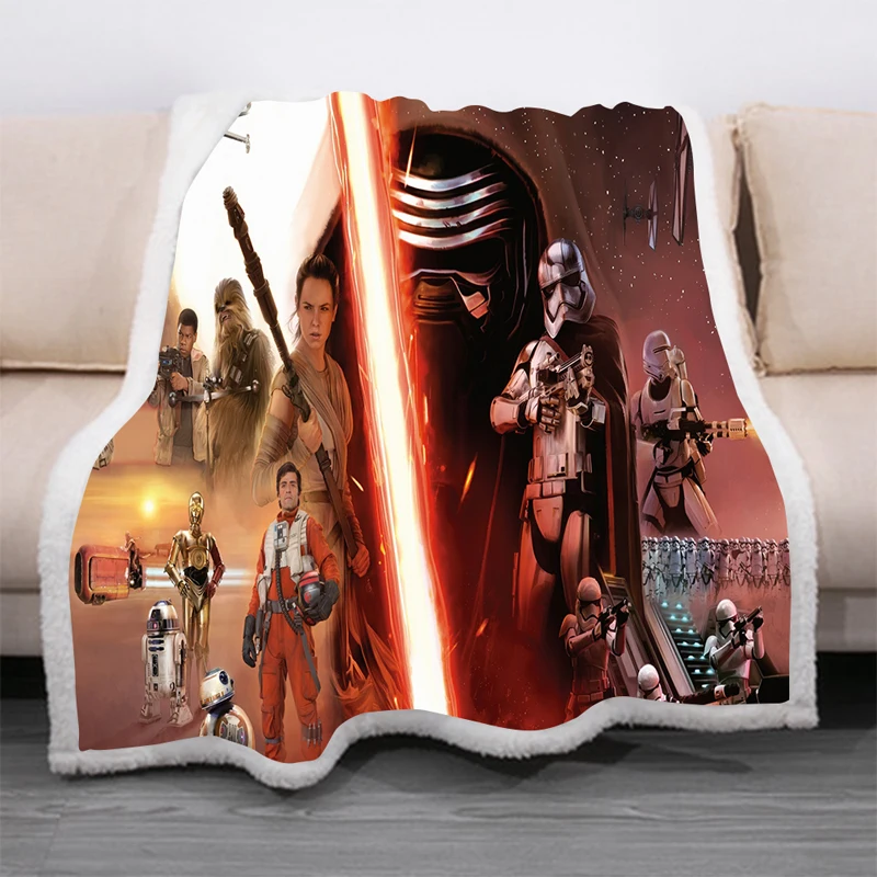 Star Wars Soft Warm Coral Fleece Blanket Winter Sheet Bedspread Darth Vader Sofa Throw Light Mechanical Wash Flannel Blankets
Star Wars Soft Warm Coral Fleece Blanket Winter Sheet Bedspread Darth Vader Sofa Throw Light Mechanical Wash Flannel Blankets