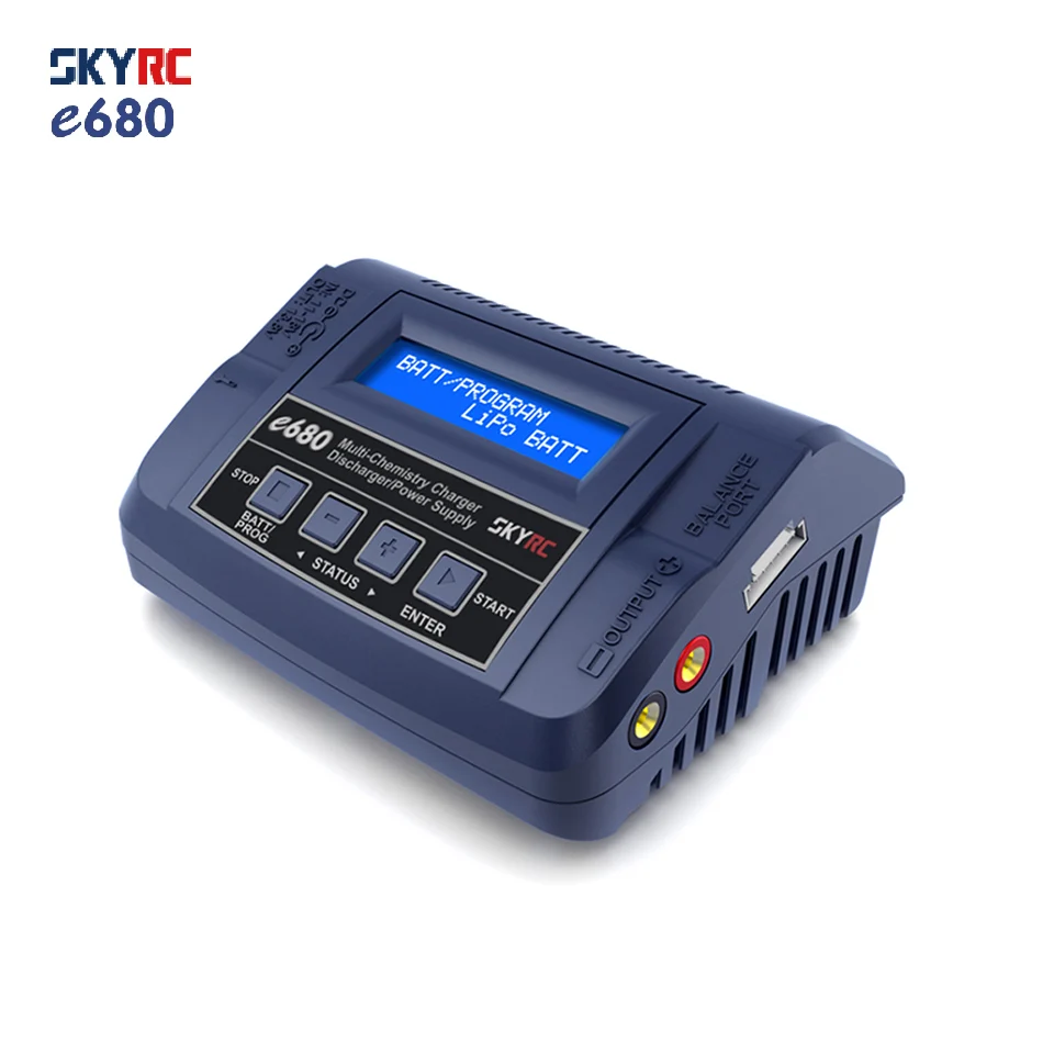 Зарядное устройство SKYRC e680 80 Вт балансирующее зарядное 13 8 В постоянного тока для
