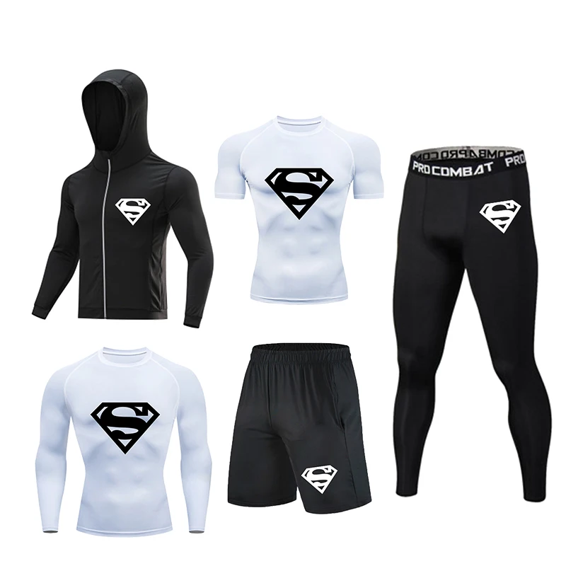 Men's Gym Fitness Comprehensive Training Suit Outdoor Running Jogging T-shirt Shaping Breathable And Easy To Dry Sweat Jacket
Men's Gym Fitness Comprehensive Training Suit Outdoor Running Jogging T-shirt Shaping Breathable And Easy To Dry Sweat Jacket