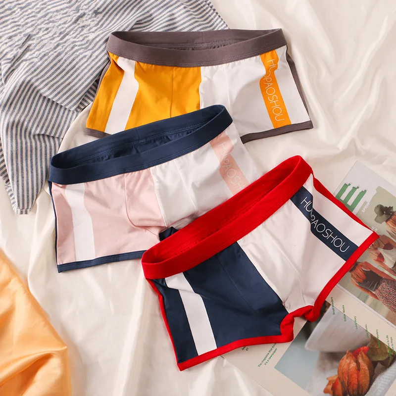 New Cotton Stripe Sexy Boxer Man's Underwear Men Comfortable Men's Underpants Boxershorts For Man Long Boxer Slip Homme
New Cotton Stripe Sexy Boxer Man's Underwear Men Comfortable Men's Underpants Boxershorts For Man Long Boxer Slip Homme