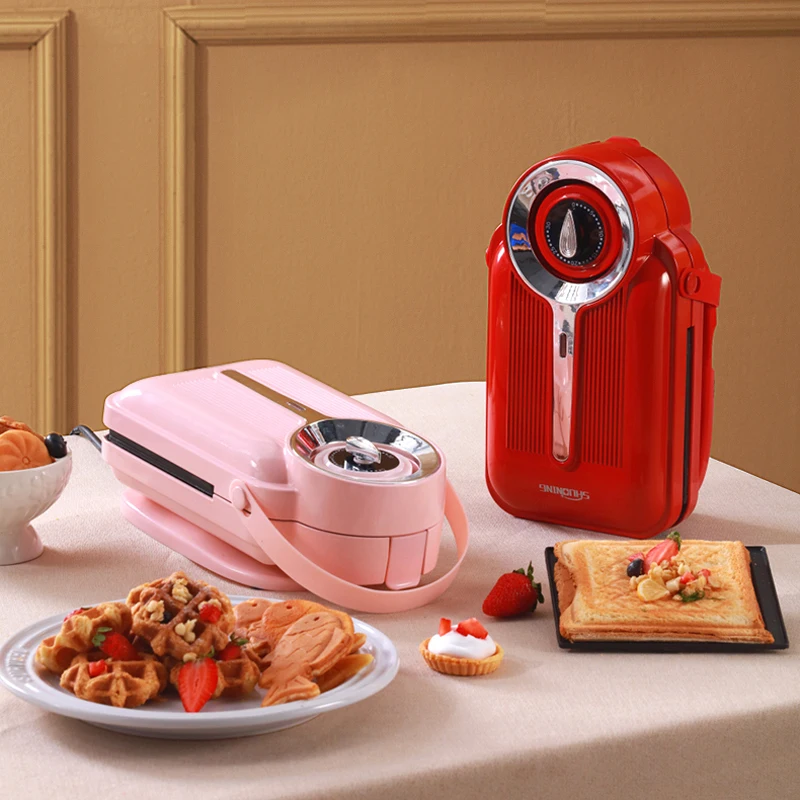 Electric Sandwich Maker Timing Waffle Maker Bread Toaster Pancake Donuts Baker Multifunction Breakfast Machine Sandwichera 220V
Electric Sandwich Maker Timing Waffle Maker Bread Toaster Pancake Donuts Baker Multifunction Breakfast Machine Sandwichera 220V