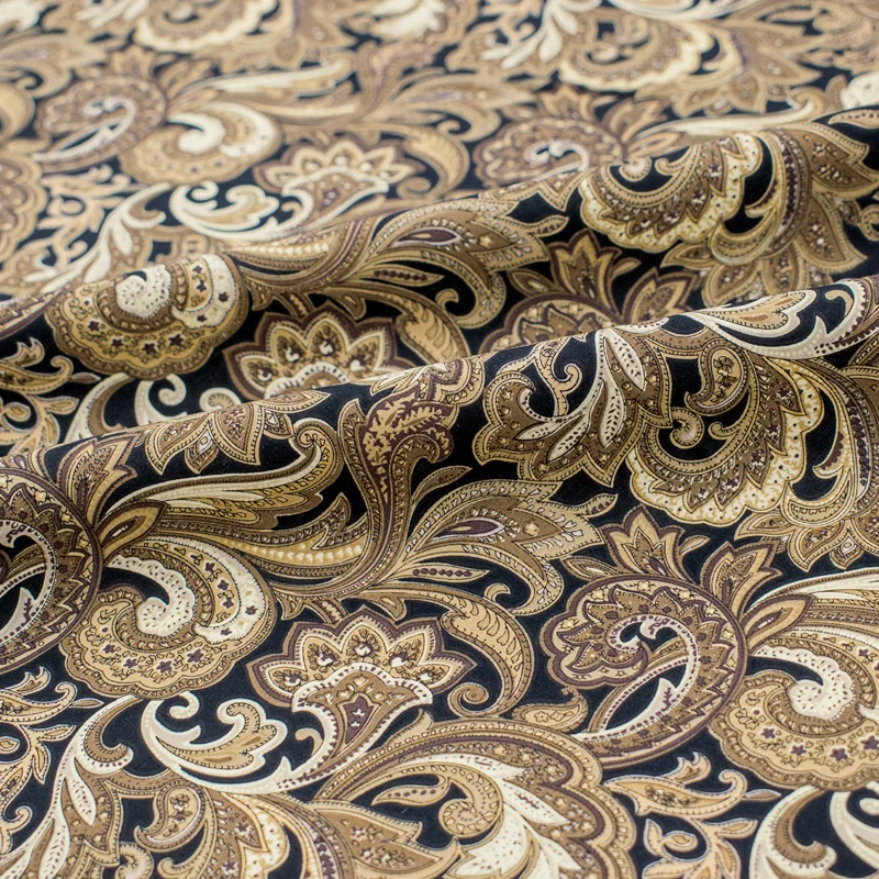 Yellow Cashew Pattern Pure Cotton Fabric For Dress Платье Tissus Au MÈTre Telas Por Metro Sewing Ткань Для Шитья Vestidos Coton
Yellow Cashew Pattern Pure Cotton Fabric For Dress Платье Tissus Au MÈTre Telas Por Metro Sewing Ткань Для Шитья Vestidos Coton
