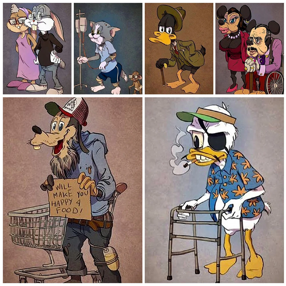5D DIY Diamond Painting Old Cartoon Character Exquisite Rhinestone Inlaid Embroidery Three-dimensional Home Decoration Painting
5D DIY Diamond Painting Old Cartoon Character Exquisite Rhinestone Inlaid Embroidery Three-dimensional Home Decoration Painting