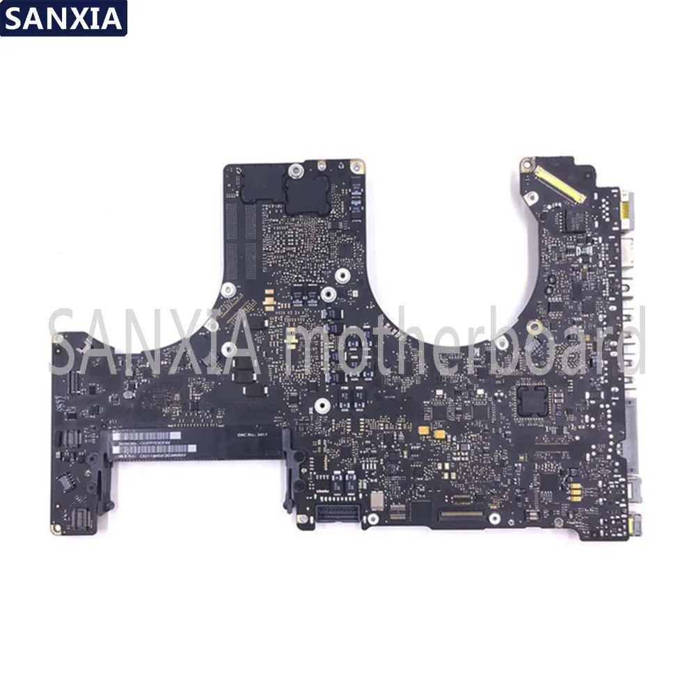 KEFU 820-2915-A Laptop motherboard for Apple MacBook Pro A1286 2011 original mainboard I7-CPU 
KEFU 820-2915-A Laptop motherboard for Apple MacBook Pro A1286 2011 original mainboard I7-CPU