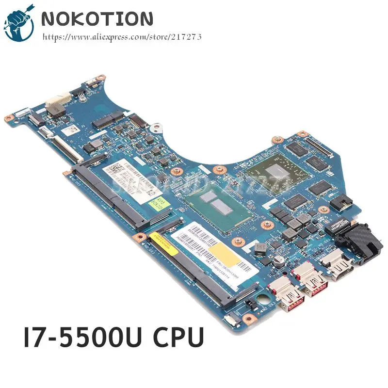 

NOKOTION For Lenovo Y40-80 laptop motherboard R9 M275 GPU i7-5500U CPU 5B20H13366 ZIVY1 LA-B131P