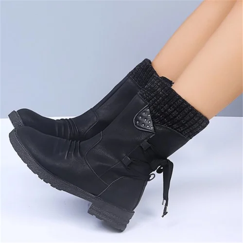 2020 Winter Women Mid-Calf Boots Fashion Suede Snow Boots Retro Zipper Warm Boots for Women Shoes Low-heeled Boots Botas Mujer
2020 Winter Women Mid-Calf Boots Fashion Suede Snow Boots Retro Zipper Warm Boots for Women Shoes Low-heeled Boots Botas Mujer