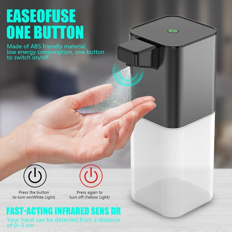 Sprayer Non-Contact Automatic Induction Sprayer Mist Spray Dispenser Automatic
Sprayer Non-Contact Automatic Induction Sprayer Mist Spray Dispenser Automatic