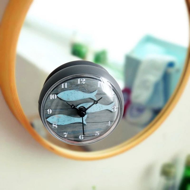 Bathroom Kitchen Waterproof Shower Wall mini watermel Clock Watch Suction Cup Battery Operated Living Room Modern Fashion Design
Bathroom Kitchen Waterproof Shower Wall mini watermel Clock Watch Suction Cup Battery Operated Living Room Modern Fashion Design