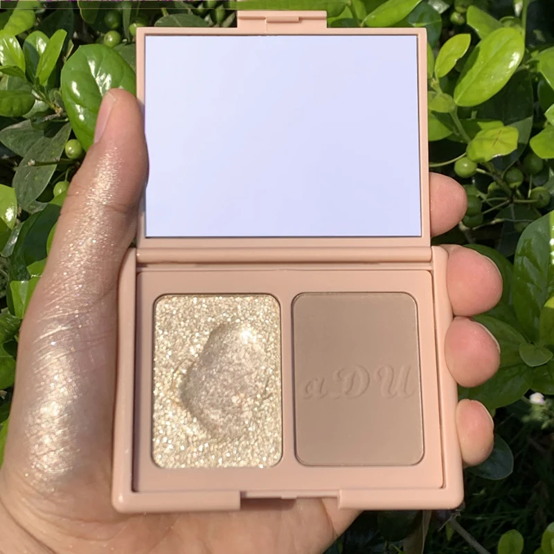 2 Colors Facial Makeup Highlighter bronzer Palette Make up brush Glow Shimmer brightener Contour Repair baked Powder Cake
2 Colors Facial Makeup Highlighter bronzer Palette Make up brush Glow Shimmer brightener Contour Repair baked Powder Cake