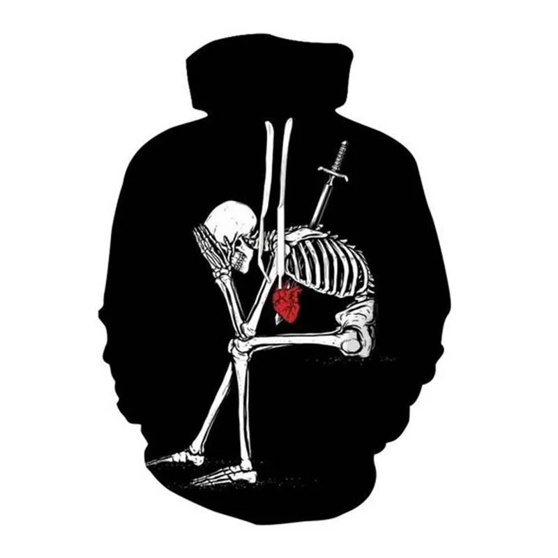 New 3D Printed Hooded Sweatshirt Sword Assassinates The Heart Skeleton Sweatwear Men Women Autumn Hoodie Terrorism Spoof Jacket
New 3D Printed Hooded Sweatshirt Sword Assassinates The Heart Skeleton Sweatwear Men Women Autumn Hoodie Terrorism Spoof Jacket