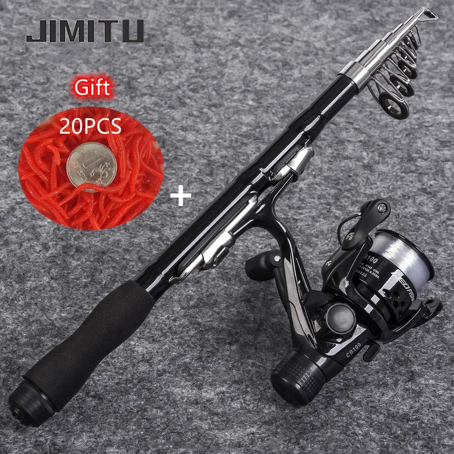 JUMITU Sea Pole Carbon FRP Material Fishing Rod Quality 1.5M Telescopic Fishing Rod Carbon Fiber Spinning Rod
JUMITU Sea Pole Carbon FRP Material Fishing Rod Quality 1.5M Telescopic Fishing Rod Carbon Fiber Spinning Rod