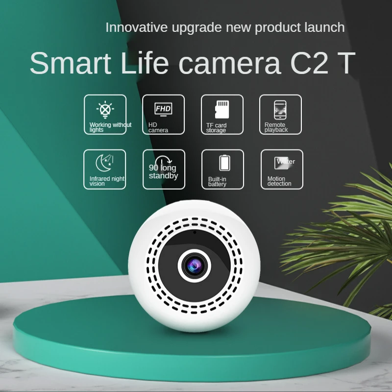 Беспроводная смарт-камера C2T, Wi-Fi, ночное видение, датчик движения, сигнализация, Удаленное воспроизведение, HD видео, домашняя камера безопас...
Беспроводная смарт-камера C2T, Wi-Fi, ночное видение, датчик движения, сигнализация, Удаленное воспроизведение, HD видео, домашняя камера безопас...