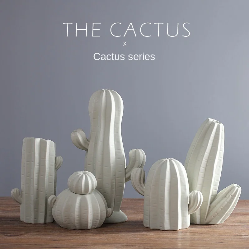 Ceramic Creative Cactus Decoration Nordic Style Simple Bedroom Home White Decorations Soft Decoration Christmas Decor
Ceramic Creative Cactus Decoration Nordic Style Simple Bedroom Home White Decorations Soft Decoration Christmas Decor