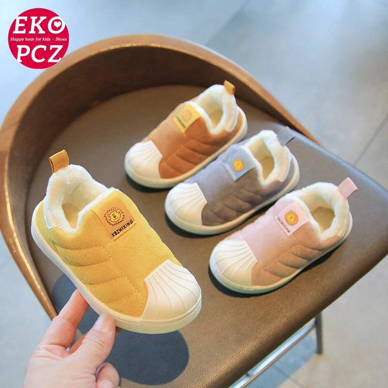 EKOPCZ 2022 Autumn Winter Cotton Kids Shoes Baby Girls Boys Flats Shoes Slip On Fluff Warm Sneakers Toddler Children's Shoes
EKOPCZ 2022 Autumn Winter Cotton Kids Shoes Baby Girls Boys Flats Shoes Slip On Fluff Warm Sneakers Toddler Children's Shoes