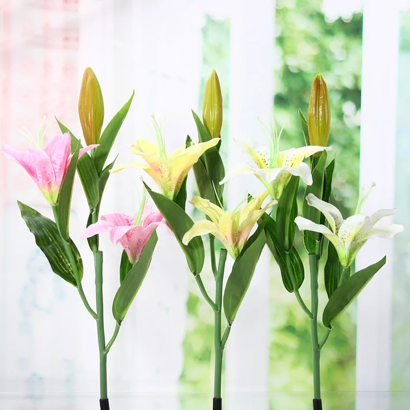 2 Head Lily Flower Solar Light LED Decorative Outdoor Lawn Lamp Home Garden Fake Flower Night Lights IP55 Waterproof Lamps
2 Head Lily Flower Solar Light LED Decorative Outdoor Lawn Lamp Home Garden Fake Flower Night Lights IP55 Waterproof Lamps
