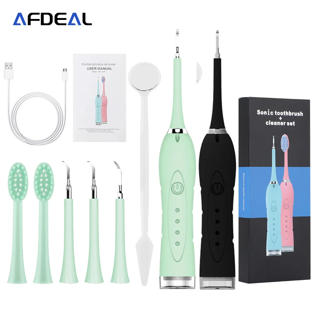 Electric Sonic Dental Calculus Remover Teeth Cleaner Dental Cleaning Teeth Whitening Scaler Dental Tartar Remover Oral Care 
Electric Sonic Dental Calculus Remover Teeth Cleaner Dental Cleaning Teeth Whitening Scaler Dental Tartar Remover Oral Care