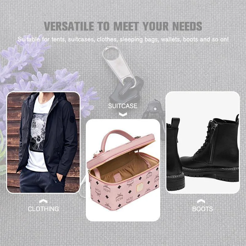 6 PCS/Set Universal Instant Fix Zipper Repair Kit Replacement Zip Slider Teeth Rescue New Design For Sewing Clothes
6 PCS/Set Universal Instant Fix Zipper Repair Kit Replacement Zip Slider Teeth Rescue New Design For Sewing Clothes