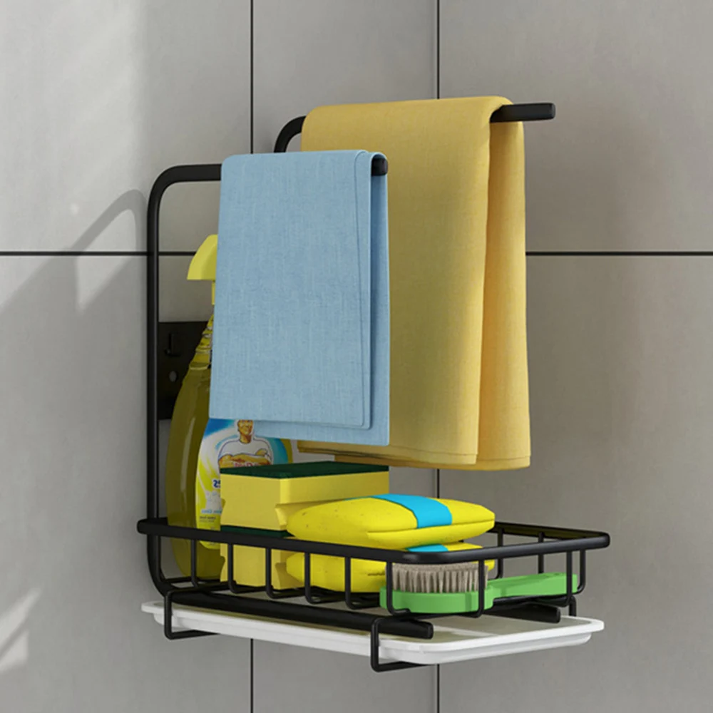 Масштабируемый органайзер для кухонной раковины, стойка для хранения без отверстий, держатель для посуды, вешалка для тряпки, сушилка для г...
Масштабируемый органайзер для кухонной раковины, стойка для хранения без отверстий, держатель для посуды, вешалка для тряпки, сушилка для г...