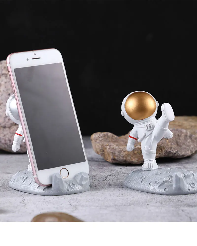 Astronaut Mobile Phone Holder Car Creative Phone Storage Holder Spaceman Model Smartphone Base Stand Desktop Decoration Dropship
Astronaut Mobile Phone Holder Car Creative Phone Storage Holder Spaceman Model Smartphone Base Stand Desktop Decoration Dropship
