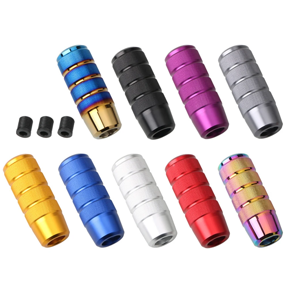 95MM Universal Gear Shift Knob Stick Manual Transmission Universal Car Aluminum Extended Mugen Gear Shifter Gear Head Knob
95MM Universal Gear Shift Knob Stick Manual Transmission Universal Car Aluminum Extended Mugen Gear Shifter Gear Head Knob