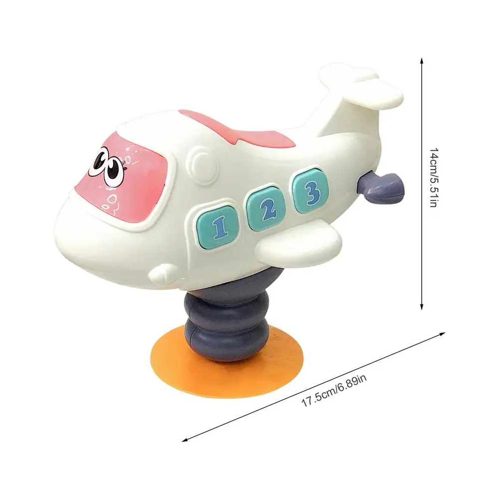 Music Pony Airplane Dining Table Suction Cup Toys Baby Meal Feeding Baby Children Comforting Toys Early Education Music Toys
Music Pony Airplane Dining Table Suction Cup Toys Baby Meal Feeding Baby Children Comforting Toys Early Education Music Toys