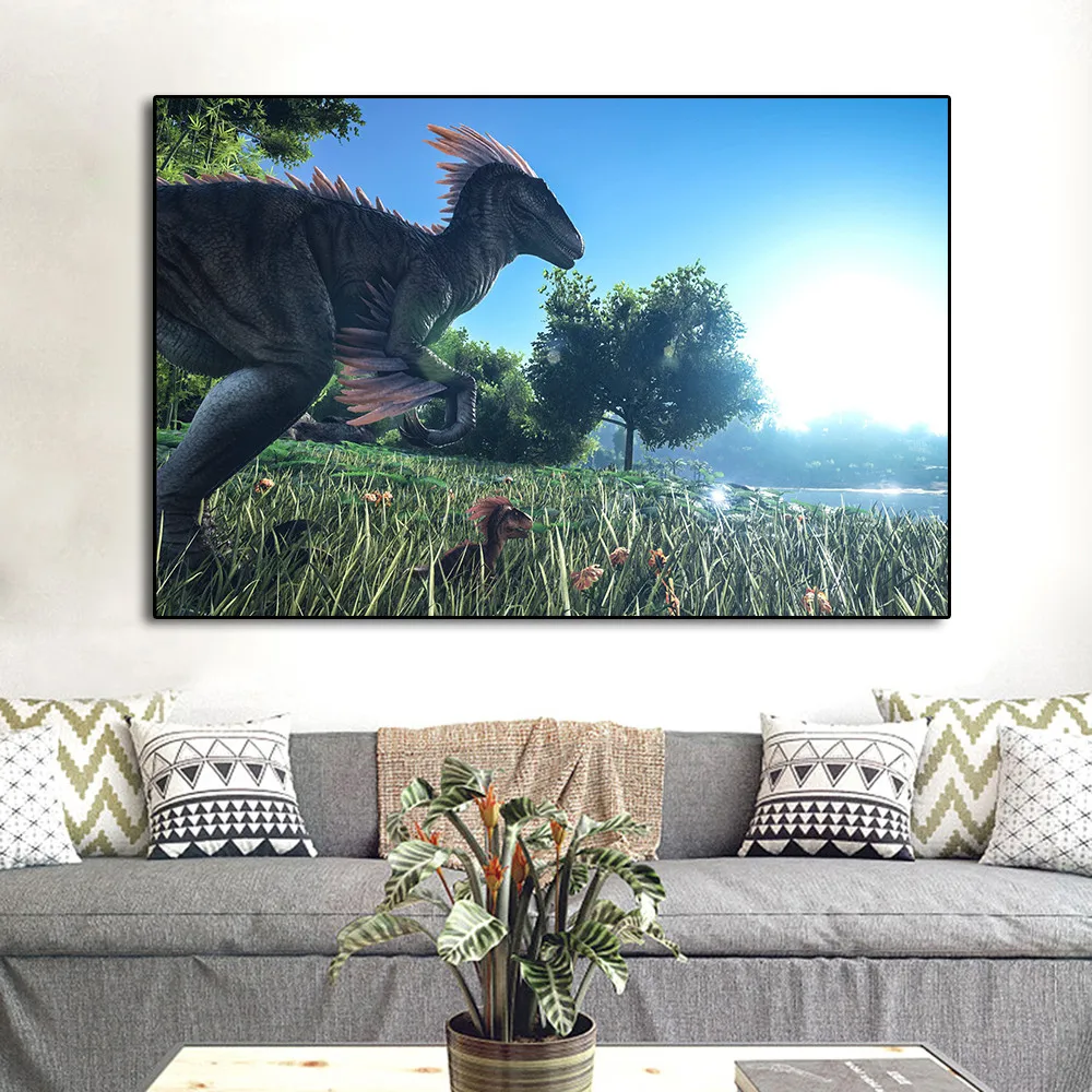 Ark Survival Evolved Hit NEW Game Oil Painting on Canvas Posters and Prints Cuadros Wall Art Pictures For Living Room Decor
Ark Survival Evolved Hit NEW Game Oil Painting on Canvas Posters and Prints Cuadros Wall Art Pictures For Living Room Decor