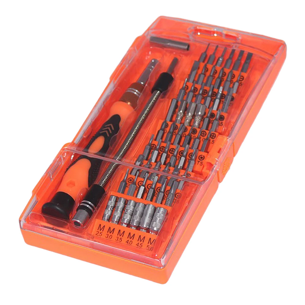 1 Set 58 In 1 Multi-Function Ratchet Wheel Screwdriver Bit Screw Drill Tool 
1 Set 58 In 1 Multi-Function Ratchet Wheel Screwdriver Bit Screw Drill Tool