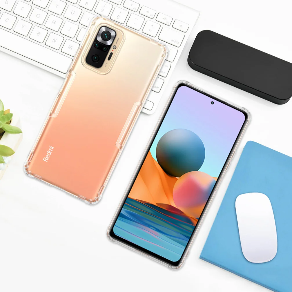 For Xiaomi Redmi Note 10 Pro Clear Case NILLKIN Nature Transparent TPU Crystal Silicone Cover For Redmi Note 10 Pro Max 10s Case 
For Xiaomi Redmi Note 10 Pro Clear Case NILLKIN Nature Transparent TPU Crystal Silicone Cover For Redmi Note 10 Pro Max 10s Case