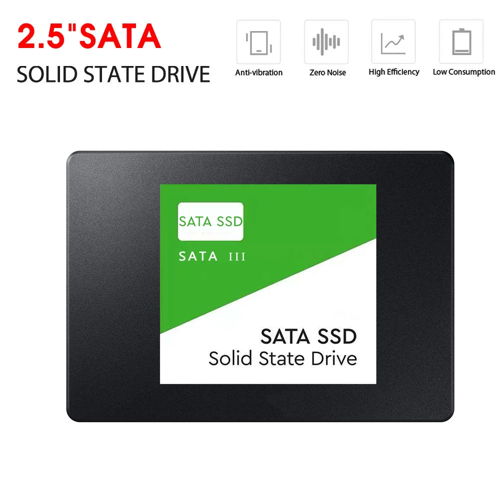Внутренний твердотельный накопитель жесткий диск SSD 2 5 дюйма Sata III 64 Гб ТБ