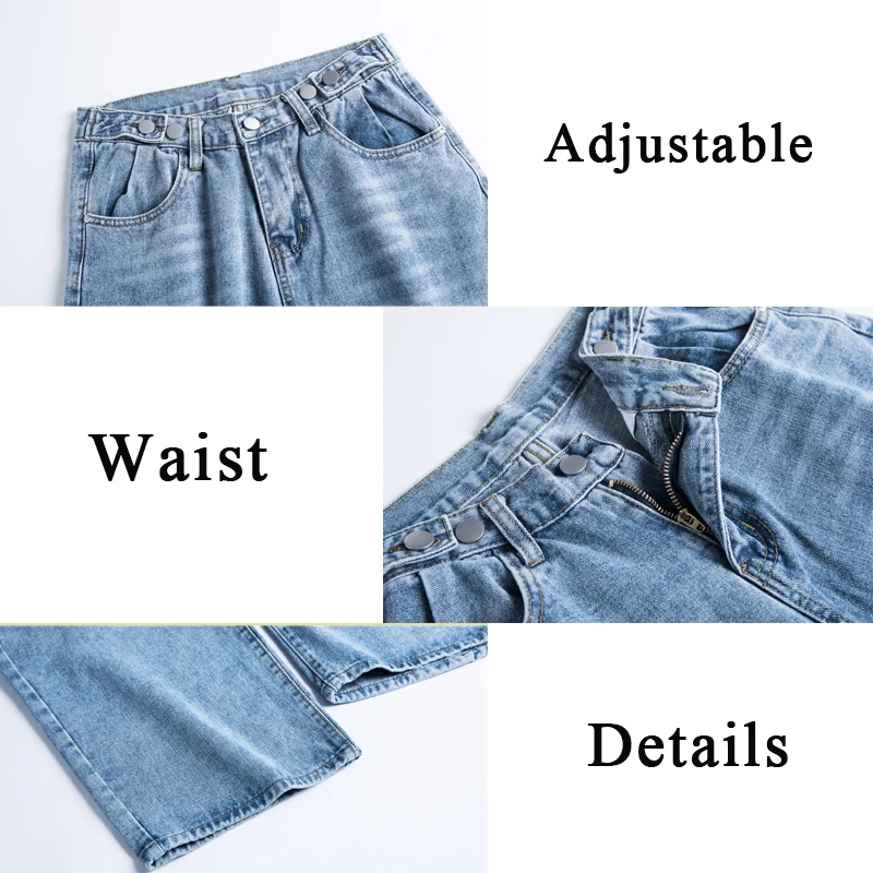 Jeans Women Summer Thin Loose Hole Ripped Wide Leg Blue Denim Long High Waist Streetweaar Cool Girls Leisure Womens Oversize New
Jeans Women Summer Thin Loose Hole Ripped Wide Leg Blue Denim Long High Waist Streetweaar Cool Girls Leisure Womens Oversize New