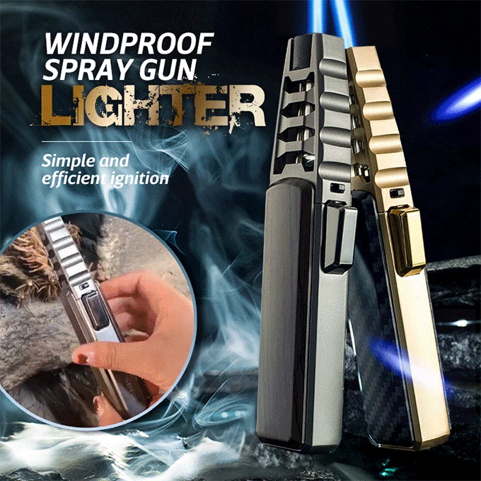 New Windproof Spray Gun Lighter Pen Spray Gun Jet Butane Pipe Lighter Outdoor Kitchen BBQ Metal Cigar Lighter Gadgets For Men
New Windproof Spray Gun Lighter Pen Spray Gun Jet Butane Pipe Lighter Outdoor Kitchen BBQ Metal Cigar Lighter Gadgets For Men