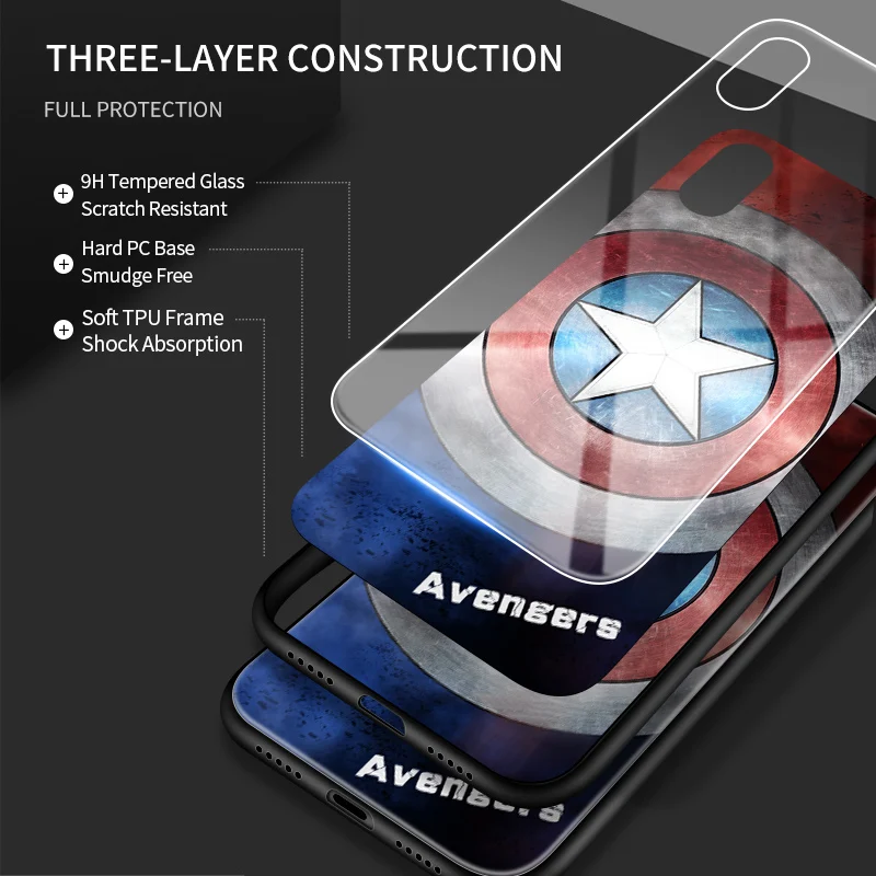 Case For OnePlus 8T Captain America Ironman Pather Tempering Glass Back Cover For oneplus Nord 7 7T 8 Pro Cases
Case For OnePlus 8T Captain America Ironman Pather Tempering Glass Back Cover For oneplus Nord 7 7T 8 Pro Cases