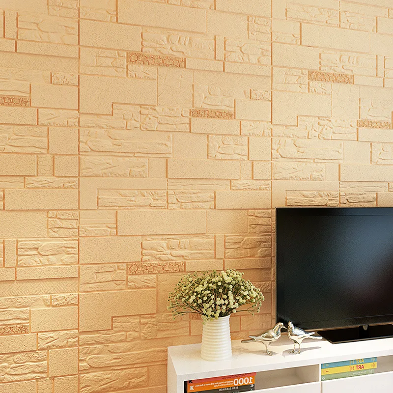 Self Adhesive tile stone Wallpaper 3D foam brickwall sticker wallpaper ceiling decor TV background home bedroom decor wall panel
Self Adhesive tile stone Wallpaper 3D foam brickwall sticker wallpaper ceiling decor TV background home bedroom decor wall panel