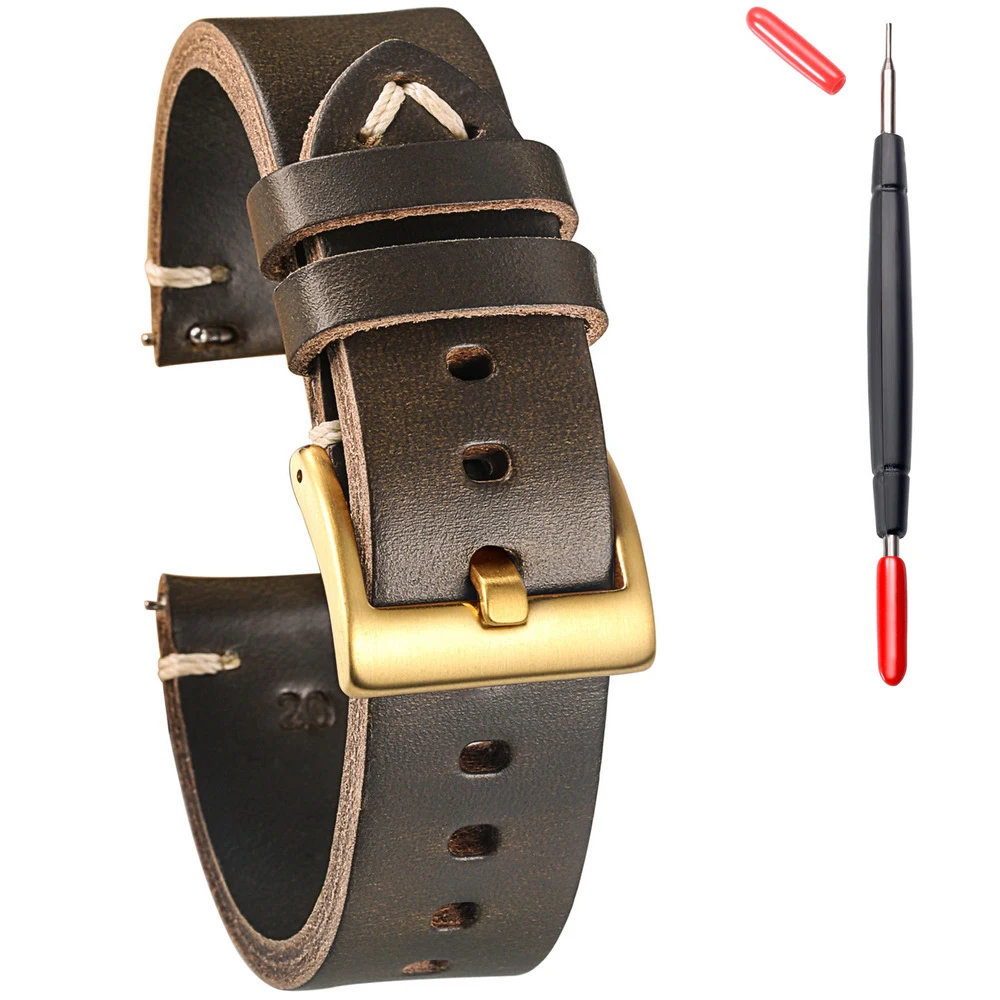 Hemsut Horse Hip Leather Watch Bands for Men Women Horween Chromexcel Leather Quick Release Handmade Watch Strap Soft Vintag
Hemsut Horse Hip Leather Watch Bands for Men Women Horween Chromexcel Leather Quick Release Handmade Watch Strap Soft Vintag