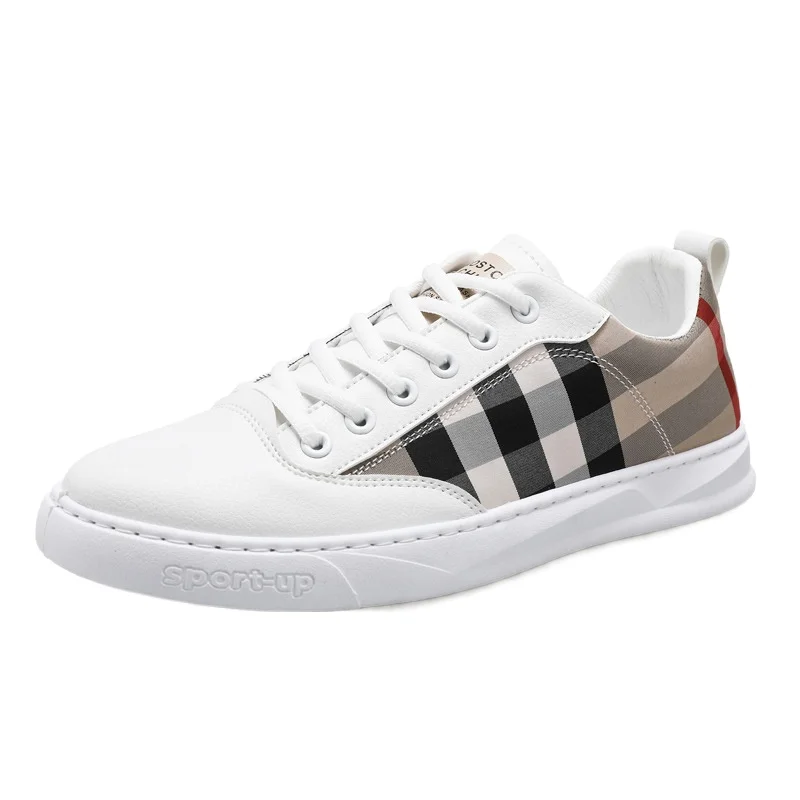 Fashion Men Casual Shoes Lightweight Gingham Comfortable PU Shoes Breathable Hard-Wearing Shoe Zapatillas De Deporte
Fashion Men Casual Shoes Lightweight Gingham Comfortable PU Shoes Breathable Hard-Wearing Shoe Zapatillas De Deporte