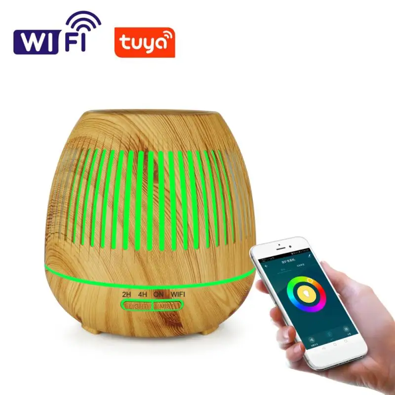 Tuya Air Diffuser 400ml Ultrasonic Mist Maker APP Control Humidifier Aroma Essential Oil Diffuser Air Humidifier Night Light
Tuya Air Diffuser 400ml Ultrasonic Mist Maker APP Control Humidifier Aroma Essential Oil Diffuser Air Humidifier Night Light