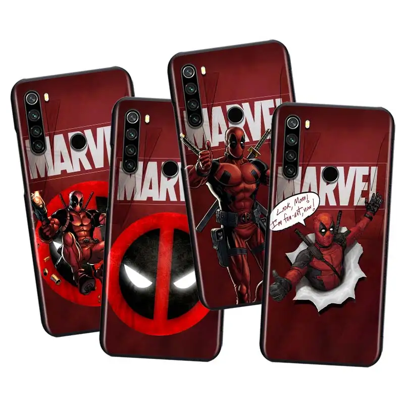 Phone Case MARVEL Cool Deadpool For Xiaomi Redmi Note 4 4X 5A 5 6 7 8T 8 9T 9S 9 10 10S Prime Pro Max Black Soft TPU Cover
Phone Case MARVEL Cool Deadpool For Xiaomi Redmi Note 4 4X 5A 5 6 7 8T 8 9T 9S 9 10 10S Prime Pro Max Black Soft TPU Cover