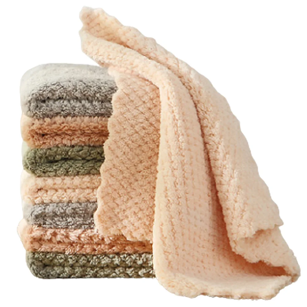 HPDEAR 8 Pack Kitchen Towels, Reusable Microfiber Cleaning Cloths, Super Soft Absorbent Quick Drying Dish Towels 11.4x11.4in
HPDEAR 8 Pack Kitchen Towels, Reusable Microfiber Cleaning Cloths, Super Soft Absorbent Quick Drying Dish Towels 11.4x11.4in