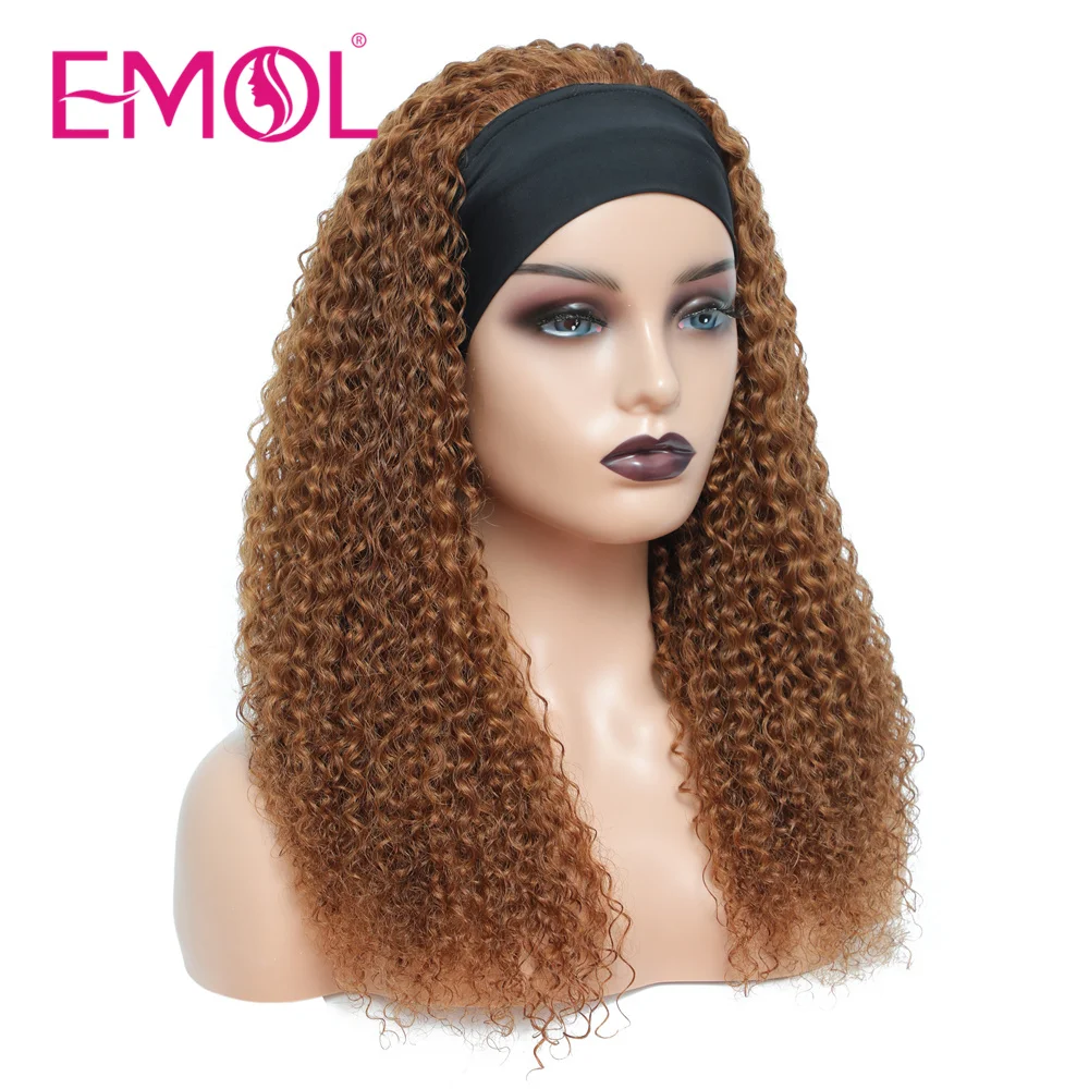 Honey Blonde Headband Wig Malaysian Remy Human Hair Jerry Curly Color 27# 30# Highlight Headband Wigs For Women No Glue
Honey Blonde Headband Wig Malaysian Remy Human Hair Jerry Curly Color 27# 30# Highlight Headband Wigs For Women No Glue