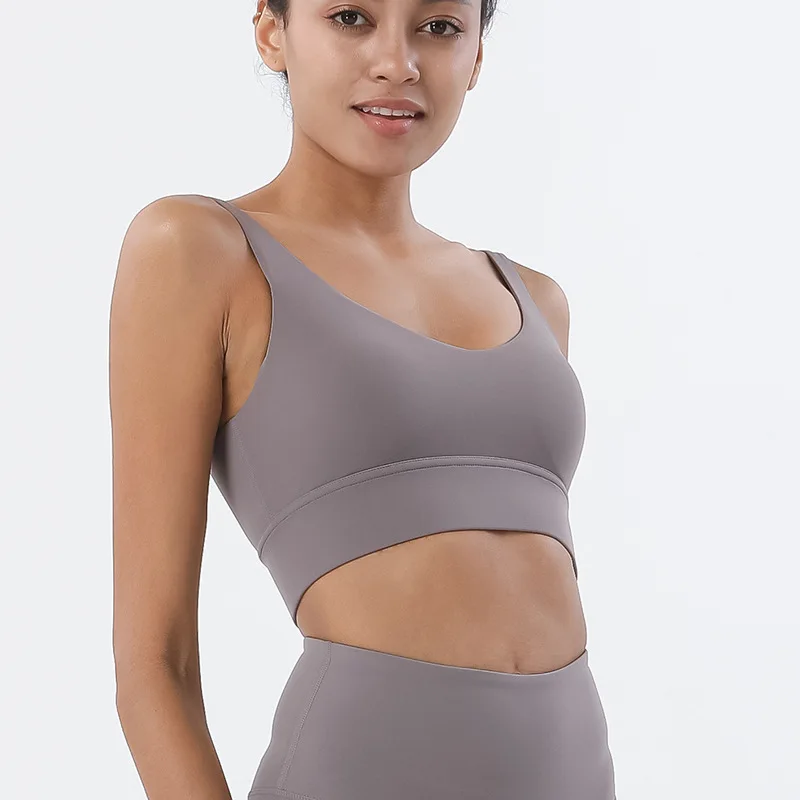 Yoga Underwear Women Beautiful Back Sports Nylon Sexy Solid Color Breathable Quick-Drying Yoga Bra Fitness Vest Sportswear Femme
Yoga Underwear Women Beautiful Back Sports Nylon Sexy Solid Color Breathable Quick-Drying Yoga Bra Fitness Vest Sportswear Femme