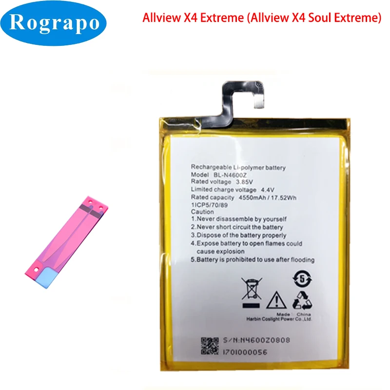 New 4550mAh GIONEE BL-N4600Z High Quality Replacement Battery For Allview X4 Soul Xtreme
New 4550mAh GIONEE BL-N4600Z High Quality Replacement Battery For Allview X4 Soul Xtreme