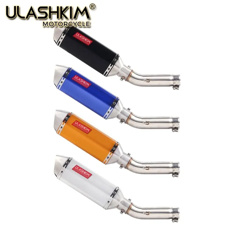 Motorcycle Full System Exhaust Muffler Middle Link Pipe Slip On For Honda CB400 CB 400 Q
Motorcycle Full System Exhaust Muffler Middle Link Pipe Slip On For Honda CB400 CB 400 Q