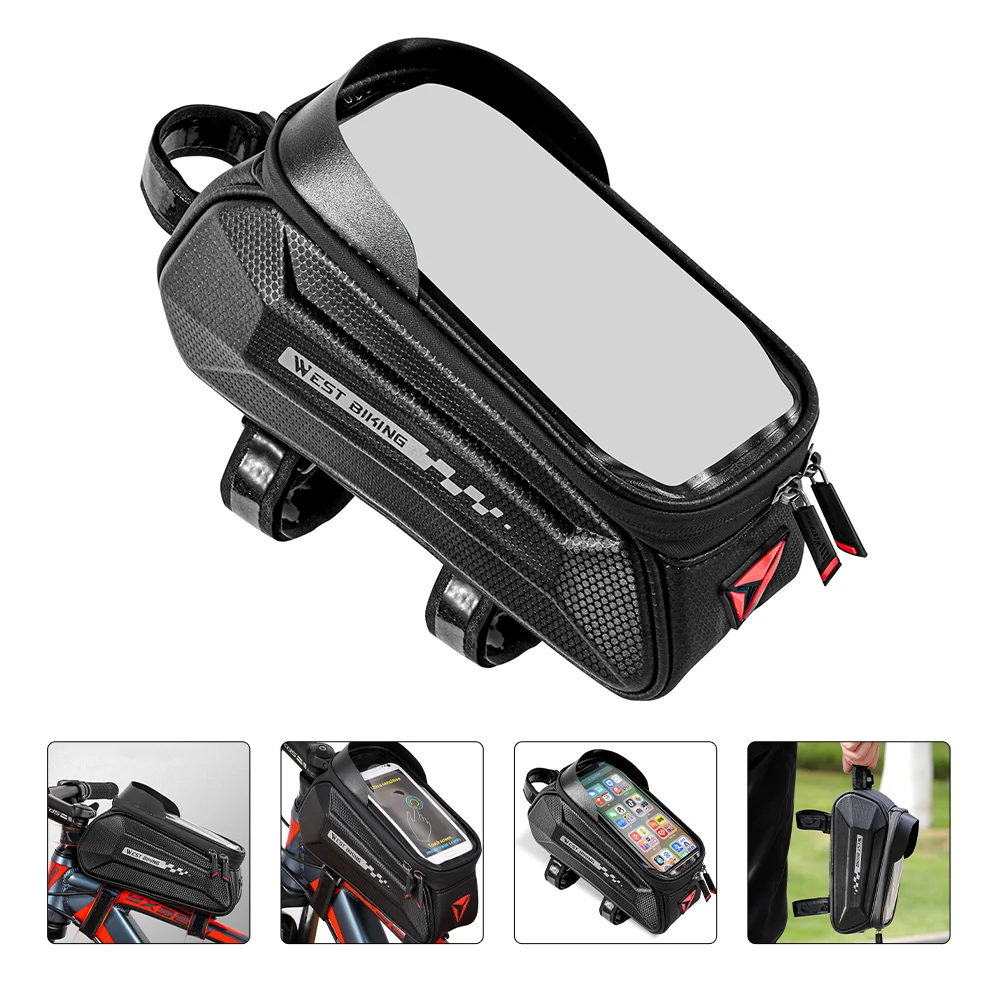 1pc Bike Front Beam Pouch Bike Riding Beam Bag Riding Accessory 
1pc Bike Front Beam Pouch Bike Riding Beam Bag Riding Accessory